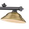 Z-Lite Cordon 3 Light Billiard, Bronze Plate & Rubbed Brass 2306-3BP-SRB - alternate 2